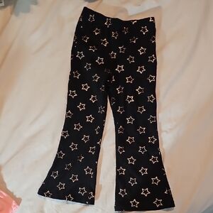 Jumping Beans Star Patterned Black Leggings